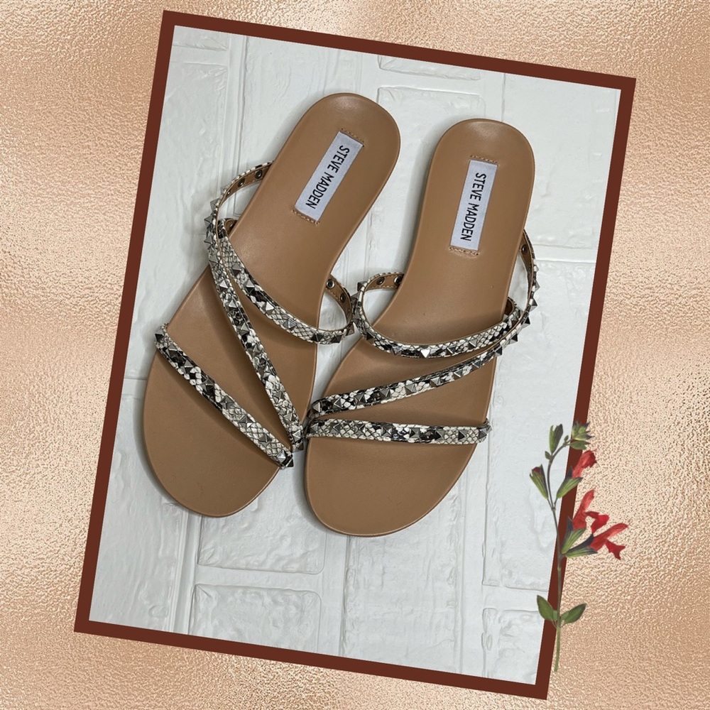Steve Madden Snakeskin Sandals